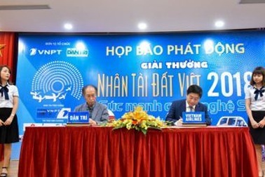 Vietnam Airlines là nhà tài trợ kim cương của Giải thưởng Nhân tài Đất Việt 2018
