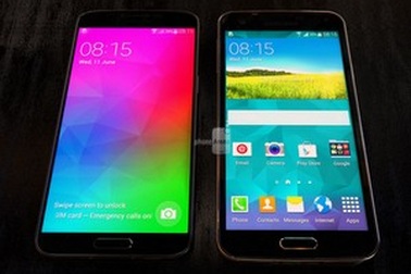 Lộ ảnh thực tế Galaxy F với viền màn hình siêu mỏng