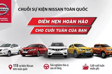 Nissan tổ chức chuỗi sự kiện lái thử xe trong tháng 3/2017