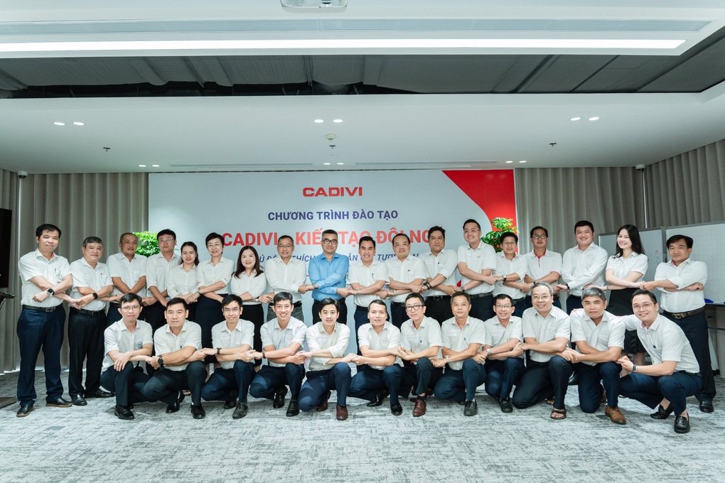 CADIVI vào “Top 20 nơi làm việc tốt nhất Việt Nam 2025” - 3 CADIVI vào “Top 20 nơi làm việc tốt nhất Việt Nam 2025” - 3