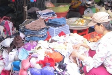 Áo ngực Trung Quốc biến thành hàng "made in Vietnam"