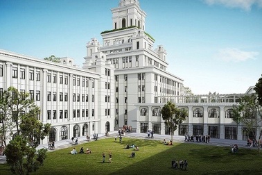 Trường Đại học VinUni  xây dựng trên diện tích rộng 23 hecta