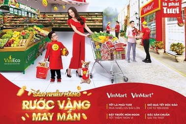 Sắm Tết trúng vàng tại  VinMart & VinMart+