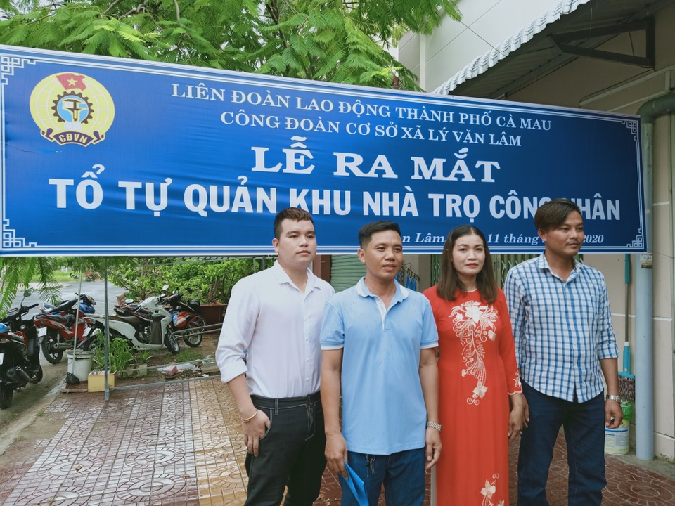 Cà Mau: Người lao động yên tâm hơn khi có Tổ tự quản khu nhà trọ công nhân - 1 Cà Mau: Người lao động yên tâm hơn khi có Tổ tự quản khu nhà trọ công nhân - 1