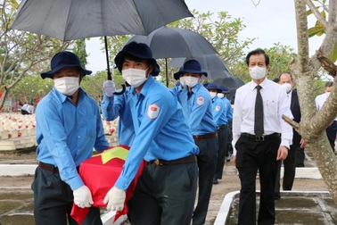 An Giang: Truy điệu, cải táng 54 hài cốt liệt sĩ quân tình nguyện Việt Nam