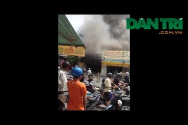 Cháy quán lẩu dê, 2 mẹ con tử vong