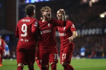 Liverpool thắng 7-1 trước Rangers, Napoli sớm có vé đi tiếp