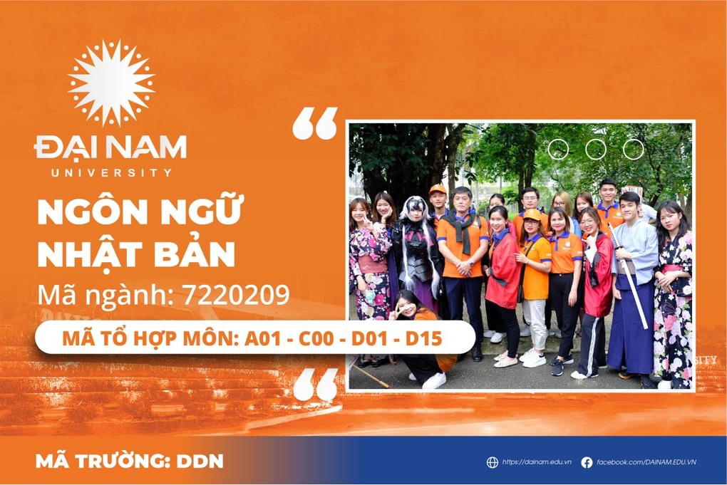 Năm 2023, Đại học Đại Nam tuyển sinh thêm 3 ngành học mới - 4 Năm 2023, Đại học Đại Nam tuyển sinh thêm 3 ngành học mới - 4