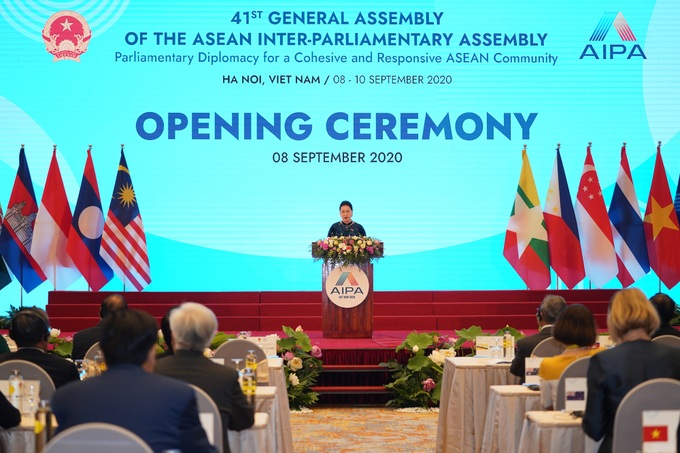 Đại hội đồng Liên nghị viện ASEAN lần thứ 41: Ngoại giao nghị viện vì Cộng đồng ASEAN gắn kết và chủ động thích ứng - Ảnh 4.