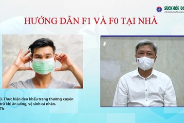 Thứ trưởng Bộ Y tế hướng dẫn cách điều trị F0 không triệu chứng tại nhà