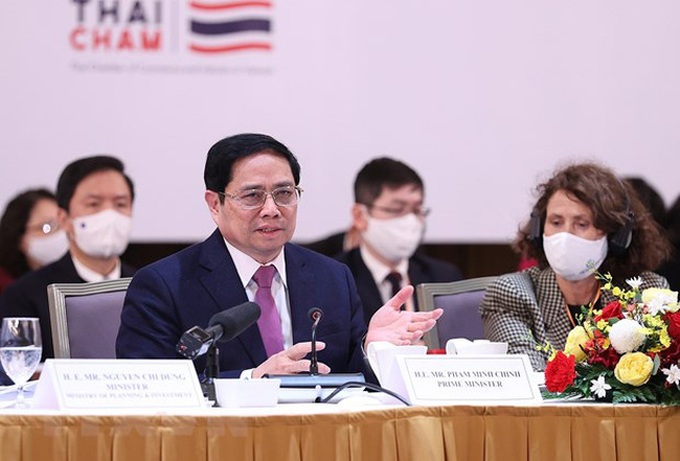 Thủ tướng Chính phủ Phạm Minh Chính dự và chủ trì phiên cấp cao Diễn đàn Doanh nghiệp Việt Nam (VBF) thường niên