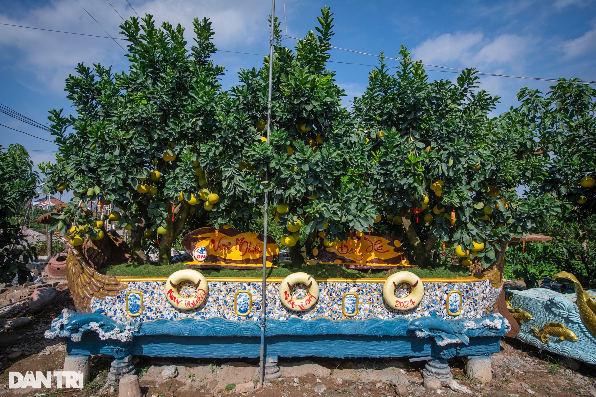 Tạo hình ô tô, tàu thuyền như thật làm chậu cây cảnh đón xuân - 7 Tạo hình ô tô, tàu thuyền như thật làm chậu cây cảnh đón xuân - 7