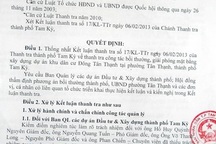 Hàng loạt cán bộ “dính” vào sai phạm đất đai