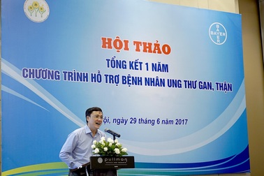 Chặng đường một năm đầu tiên Chương trình Hỗ trợ Bệnh nhân ung thư gan, thận