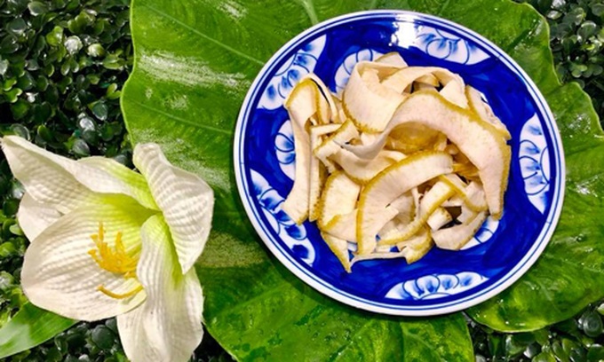 Mứt thành phẩm khô ráo, thơm ngon và tốt cho sức khỏe.