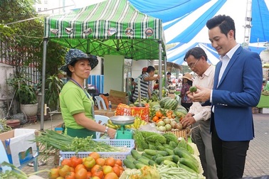 Nông sản của các Startup "áp đảo" phiên chợ Tết xanh Sài Gòn