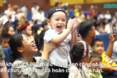 1.000 con em công nhân TPHCM đón Trung thu yêu thương