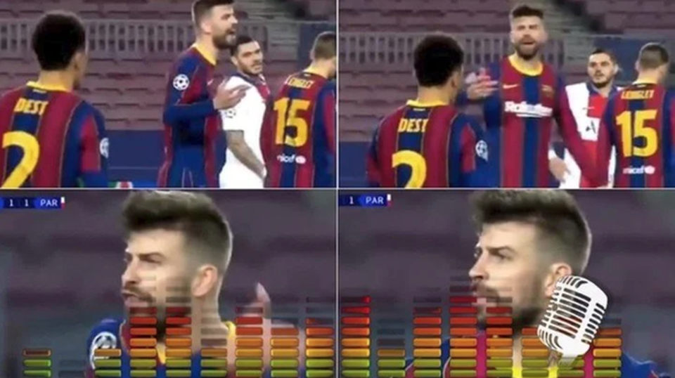 Griezmann và Pique văng tục chửi nhau trong thảm bại của Barcelona - 1 Griezmann và Pique văng tục chửi nhau trong thảm bại của Barcelona - 1