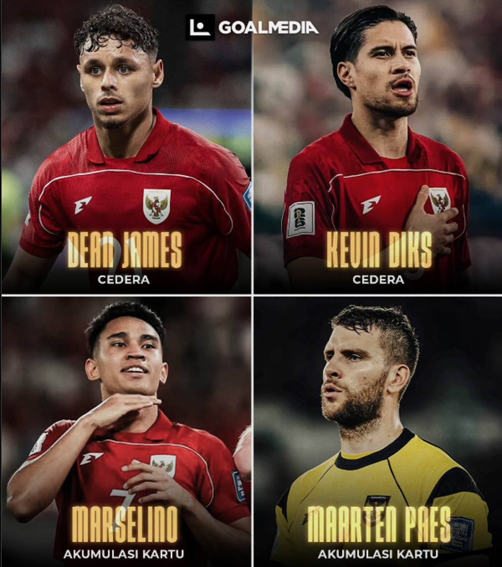 Indonesia nhận cú sốc lớn, ảnh hưởng nghiêm trọng tới giấc mơ World Cup - 1 Indonesia nhận cú sốc lớn, ảnh hưởng nghiêm trọng tới giấc mơ World Cup - 1