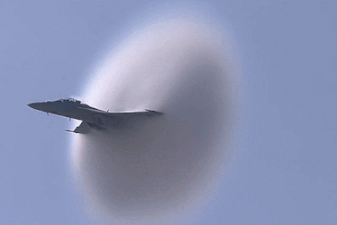 Lần đầu tiên chụp được ảnh sóng xung kích từ máy bay siêu thanh!