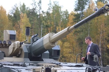 Nga giới thiệu xe BMP-3K mới với pháo 57mm