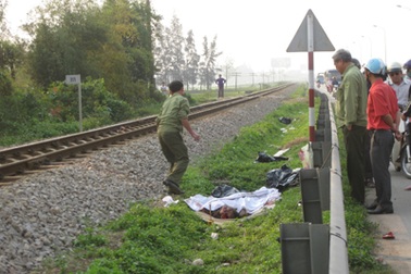 Phát hiện một công nhân đường sắt chết thảm trên đường ray