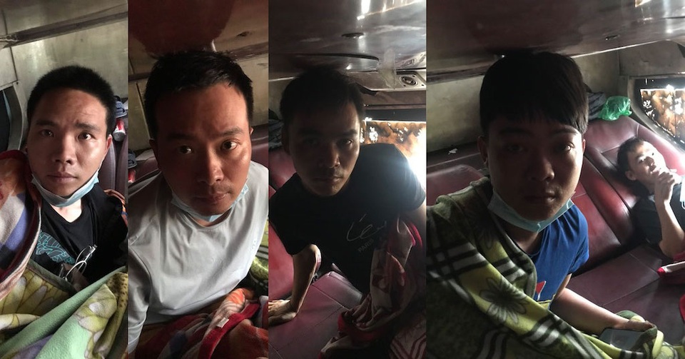 5 người Trung Quốc trốn trong khoang hàng xe giường nằm để đi TPHCM - 1 5 người Trung Quốc trốn trong khoang hàng xe giường nằm để đi TPHCM - 1