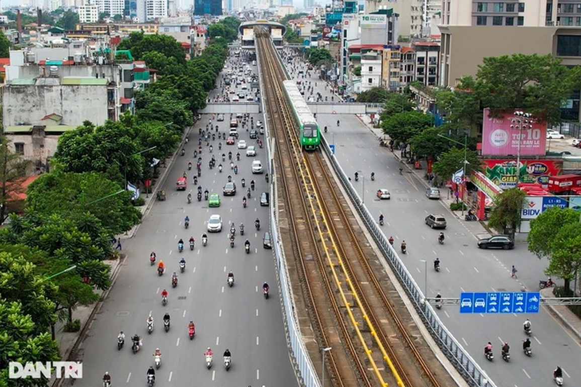 Tổng mức đầu tư đường sắt Nam Thăng Long - Trần Hưng Đạo đội 16.000 tỷ đồng - 1 Tổng mức đầu tư đường sắt Nam Thăng Long - Trần Hưng Đạo đội 16.000 tỷ đồng - 1