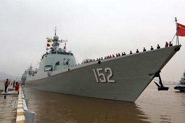 Hải quân Trung Quốc lần đầu phô diễn tại Bắc Âu