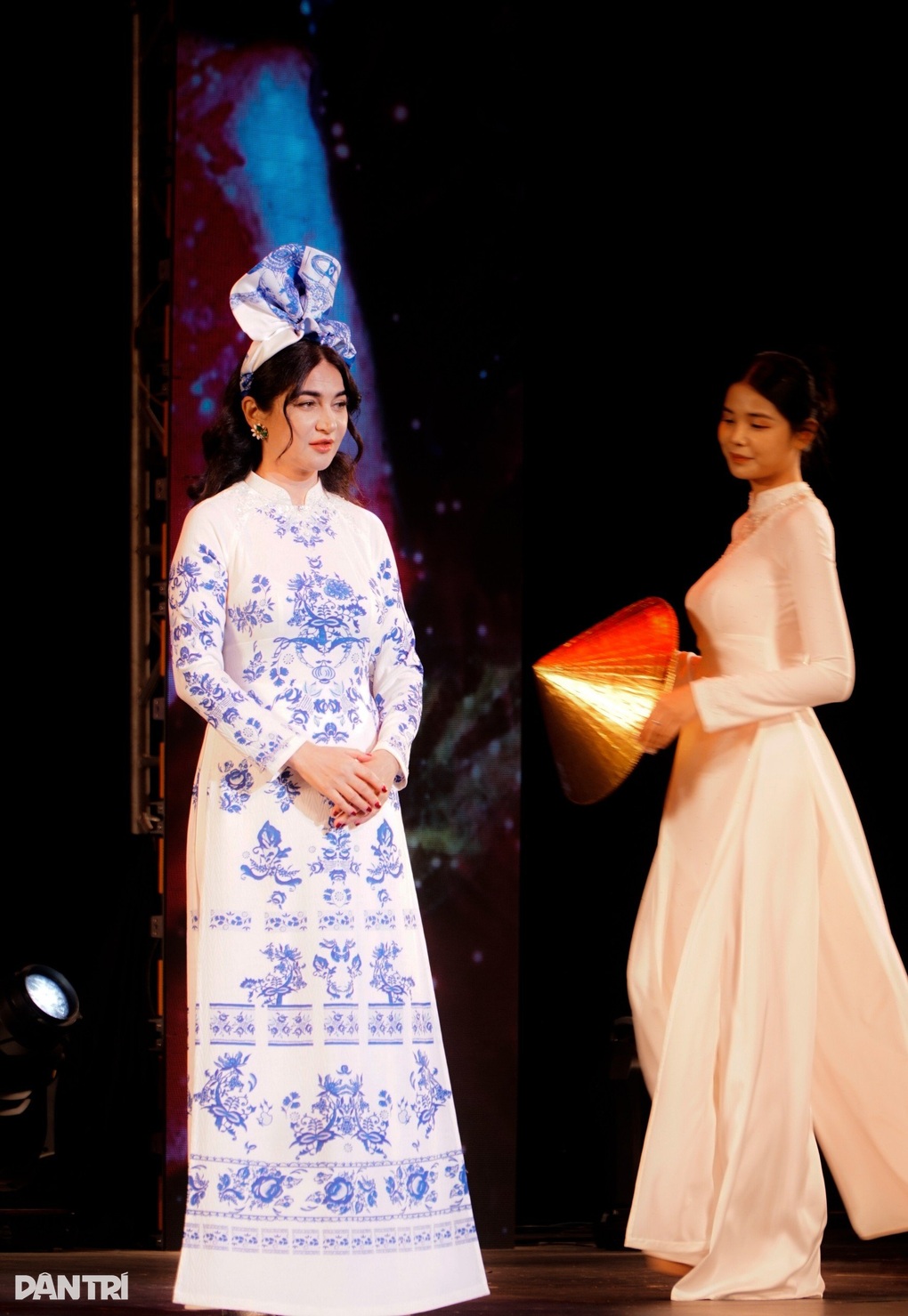 Dàn phu nhân Đại sứ gây ấn tượng khi trình diễn áo dài Việt - 6 Dàn phu nhân Đại sứ gây ấn tượng khi trình diễn áo dài Việt - 6
