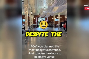 Mời 100 khách, cô dâu vào hôn trường thấy vắng tanh chỉ có 5 người