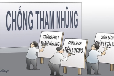 Chống tham nhũng = lò cháy, khóa chặt và lương tương xứng