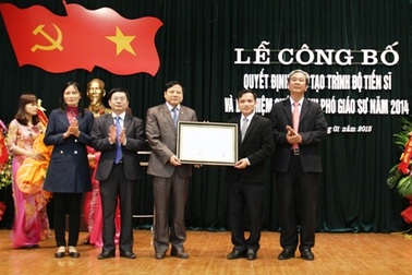 ĐH Hồng Đức công bố quyết định đào tạo trình độ Tiến sĩ