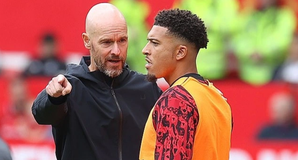 HLV Ten Hag 'đoạn tuyệt' với Sancho, Man Utd bất ngờ hưởng lợi từ điểu khoản đặc biệt