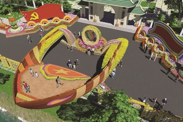 Đường hoa Trấn Biên 2015 vươn đến tầm cao mới