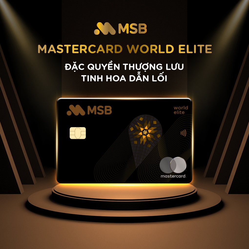 Ra mắt thẻ tín dụng cao cấp Mastercard World Elite đầu tiên tại Việt Nam - 1 Ra mắt thẻ tín dụng cao cấp Mastercard World Elite đầu tiên tại Việt Nam - 1