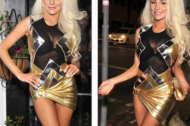 Cô dâu 18 tuổi tiếp tục diện trang phục “lố lăng”