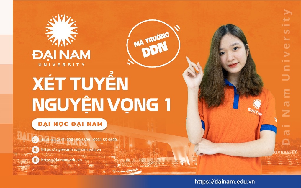 Năm 2023, Đại học Đại Nam tuyển sinh thêm 3 ngành học mới - 1 Năm 2023, Đại học Đại Nam tuyển sinh thêm 3 ngành học mới - 1