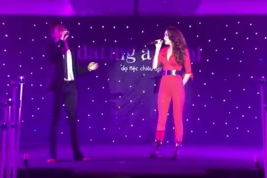 Trấn Thành hát cùng Hà Hồ