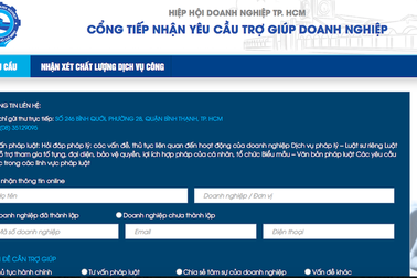 TPHCM ra mắt cổng thông tin kết nối hỗ trợ doanh nghiệp