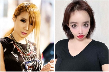 Gương mặt khác lạ của "búp bê sống" Park Bom trở thành tâm điểm