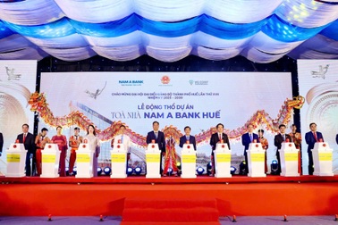 Động thổ tòa nhà Nam A Bank Huế - Công trình xanh gắn kết hành trình di sản miền Trung