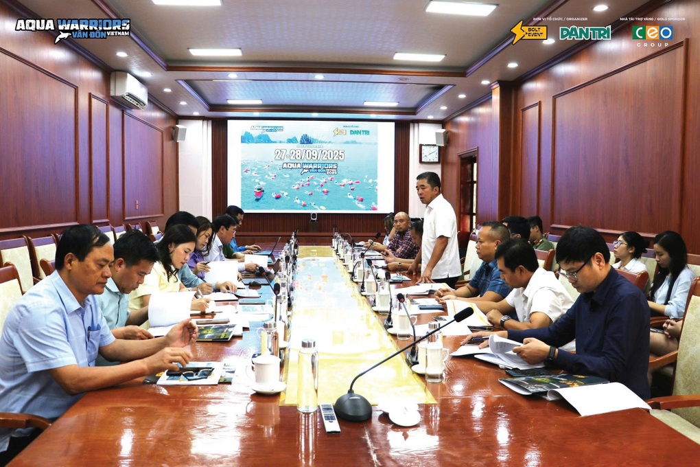 Ban tổ chức họp triển khai giải Aqua Warriors Vân Đồn 2025 - 1 Ban tổ chức họp triển khai giải Aqua Warriors Vân Đồn 2025 - 1