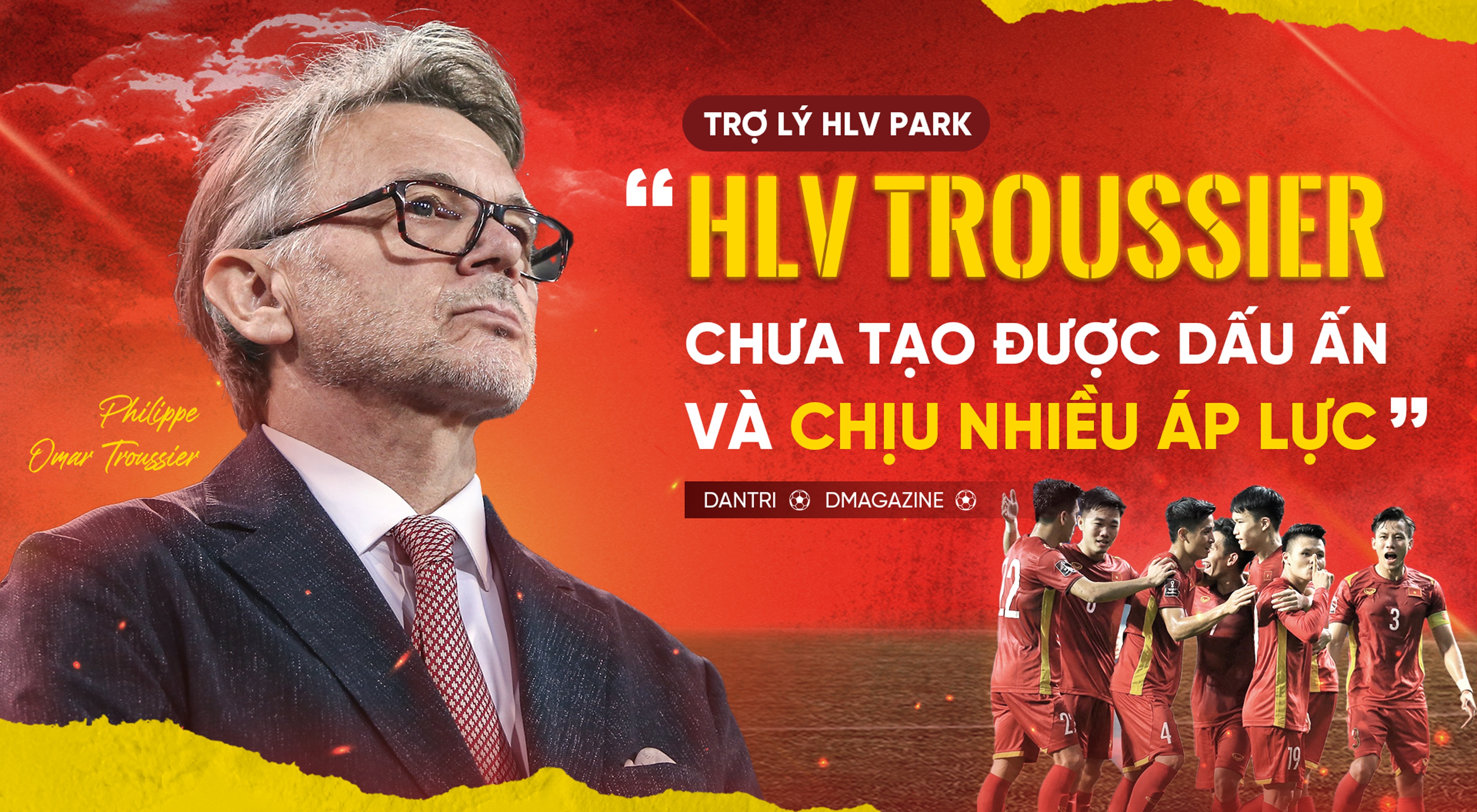 Trợ lý HLV Park: "HLV Troussier chưa tạo được dấu ấn và chịu nhiều áp lực"