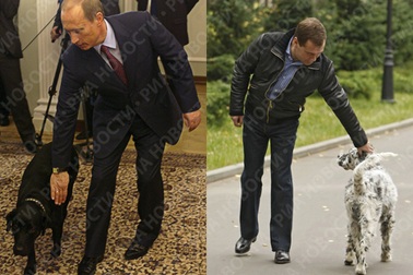 Putin - Medvedev: Những bức ảnh trùng hợp “kỳ lạ”