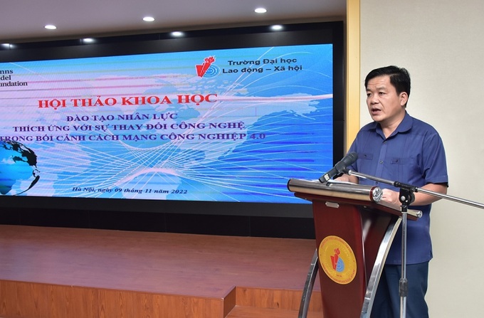 PGS. TS Lê Thanh Hà phát biểu khai mạc Hội thảo

