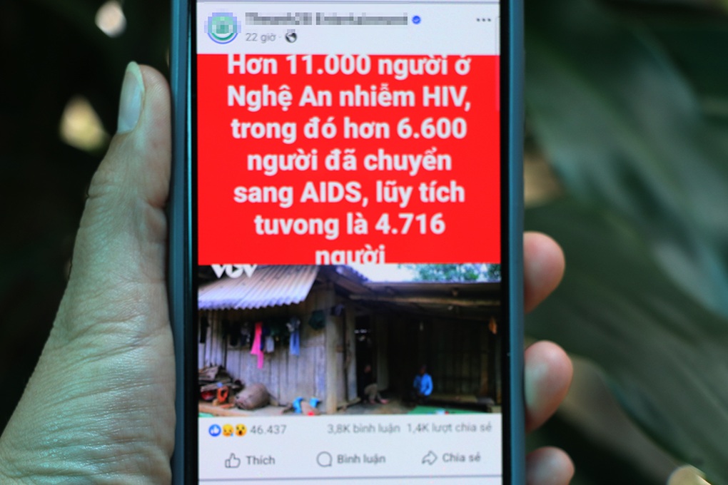 Thực hư thông tin “hơn 11.000 người ở Nghệ An nhiễm HIV” - 1 Thực hư thông tin “hơn 11.000 người ở Nghệ An nhiễm HIV” - 1