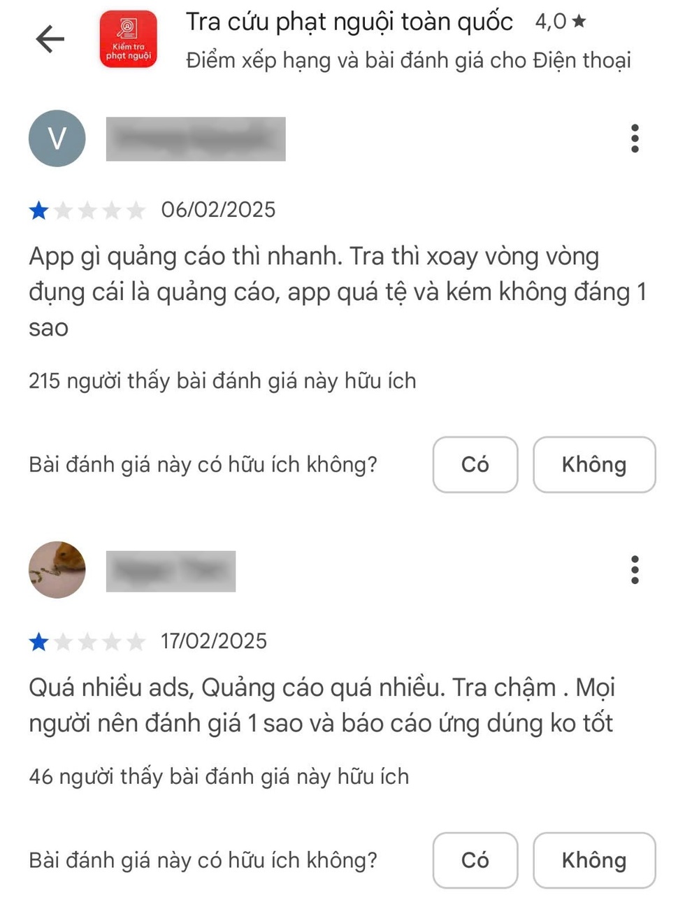 Mất tiền vì cài nhầm ứng dụng tra cứu phạt nguội giao thông - 3 Mất tiền vì cài nhầm ứng dụng tra cứu phạt nguội giao thông - 3