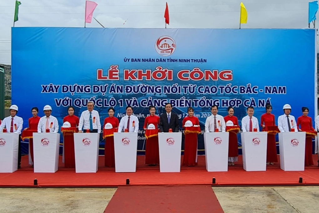 Mở đường nối cao tốc Bắc-Nam với cảng biển lớn nhất Ninh Thuận - 1 Mở đường nối cao tốc Bắc-Nam với cảng biển lớn nhất Ninh Thuận - 1