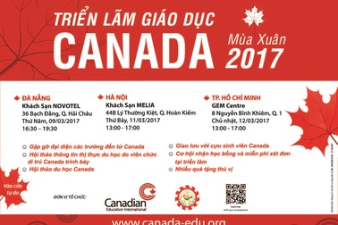 Triển lãm giáo dục Canada mùa Xuân 2017